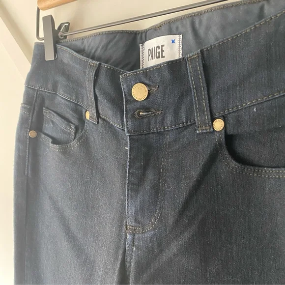 Paige Hidden Hills High Rise Straight Jeans - 26